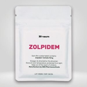 Zolpidem 10mg/30 tablets – Pharmacy Grade